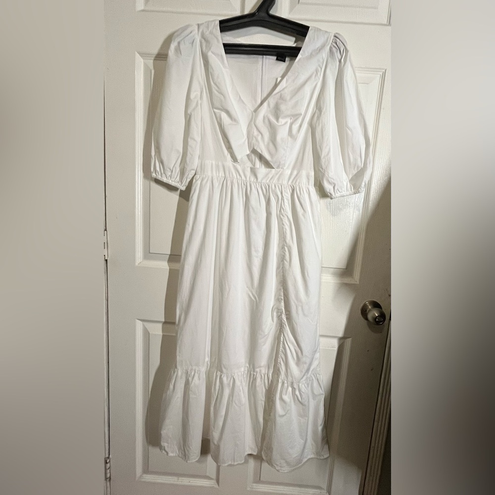 French Connection Cotton white dress